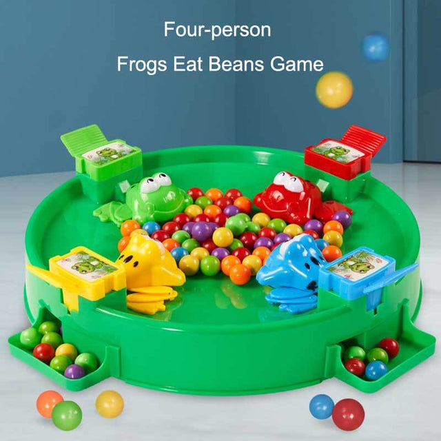 Juego de las ranas que comen frijoles