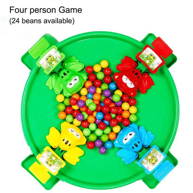 Juego de las ranas que comen frijoles