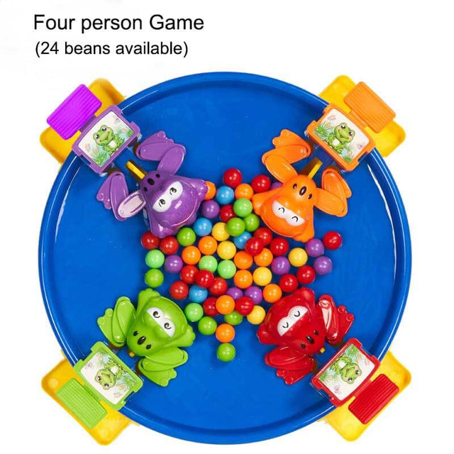 Juego de las ranas que comen frijoles