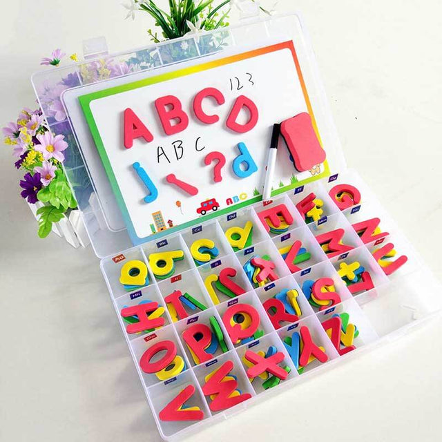 Magnetic Letters + Numbers | Shinymarch