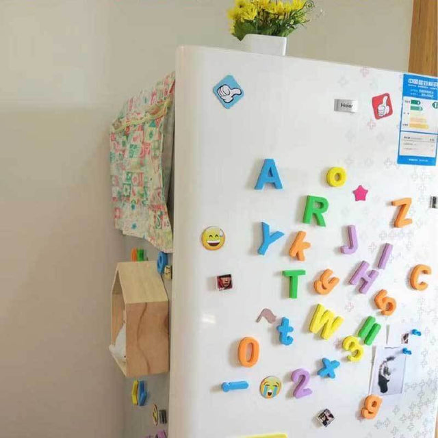 Magnetic Letters + Numbers | Shinymarch