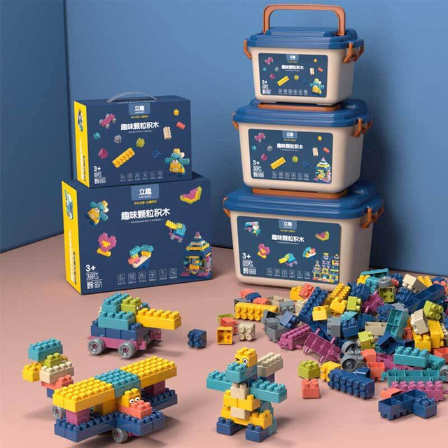 Juego de bloques de construcción para niños