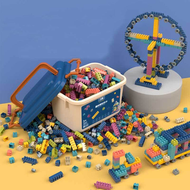Juego de bloques de construcción para niños