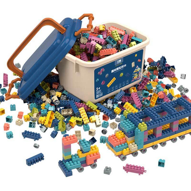 Juego de bloques de construcción para niños