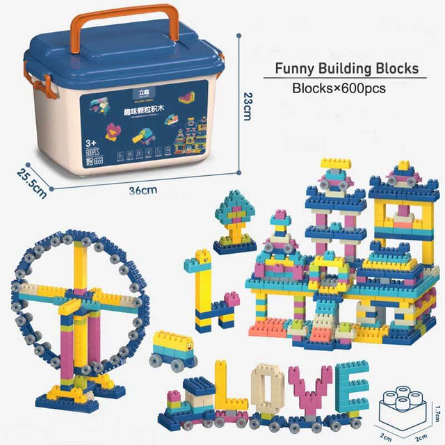 Juego de bloques de construcción para niños