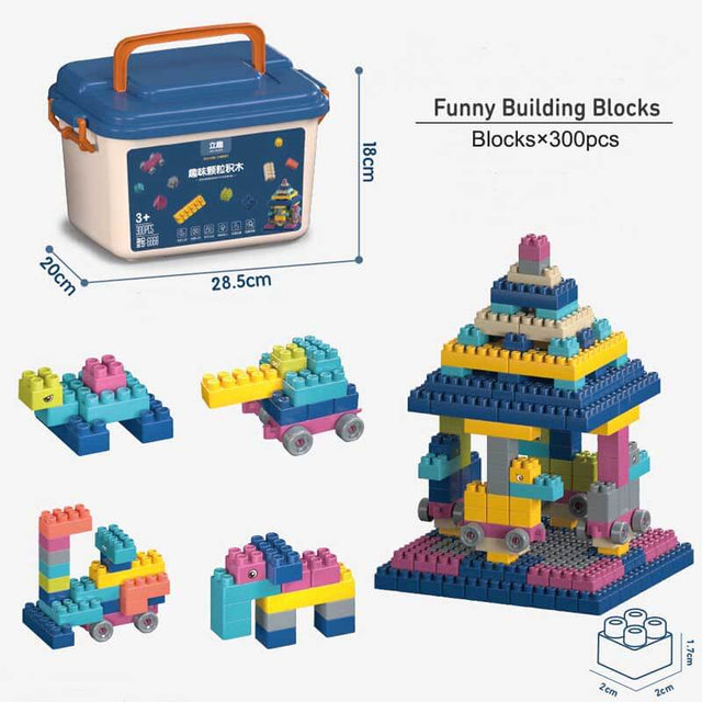 Juego de bloques de construcción para niños