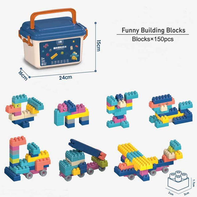 Juego de bloques de construcción para niños