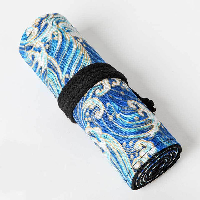 Bronzing Waves Pen Curtain | Shinymarch
