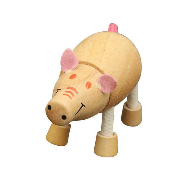 Wooden Animals Building Blocks | Shinymarch