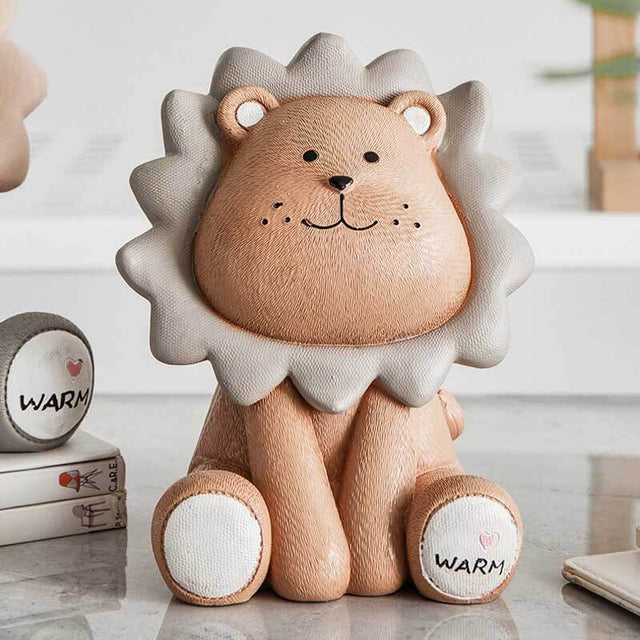 Cute Lion Piggy Bank | Shinymarch