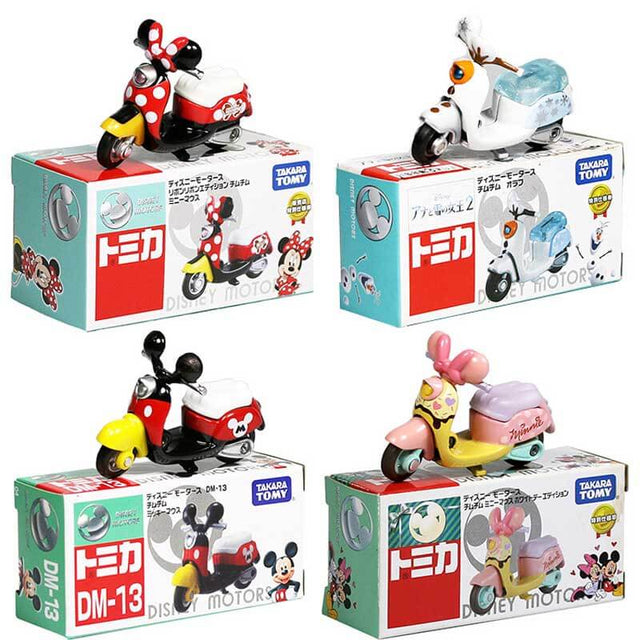 Modelo de motocicleta de Minnie