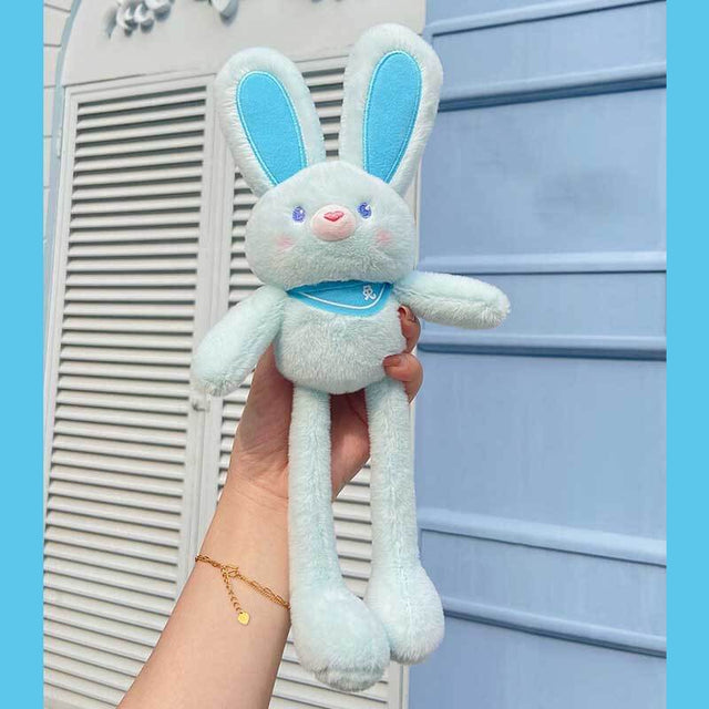 Pulling and Drawing Long-eared Bunny, Rabbit Stuffed Animal | Shinymarch