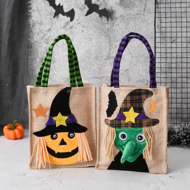 Halloween Linen Candy Bag | Shinymarch