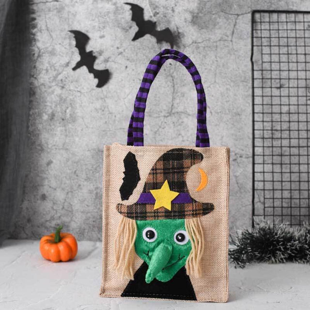 Halloween Linen Candy Bag | Shinymarch