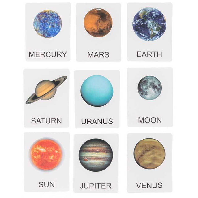 Handmade Wooden Universe, Solar System Awareness Model, STEM School Project Collection Educational Toy for Astrophile Kid Boy Girl 5 6 7 8 Year Old | Shinymarch