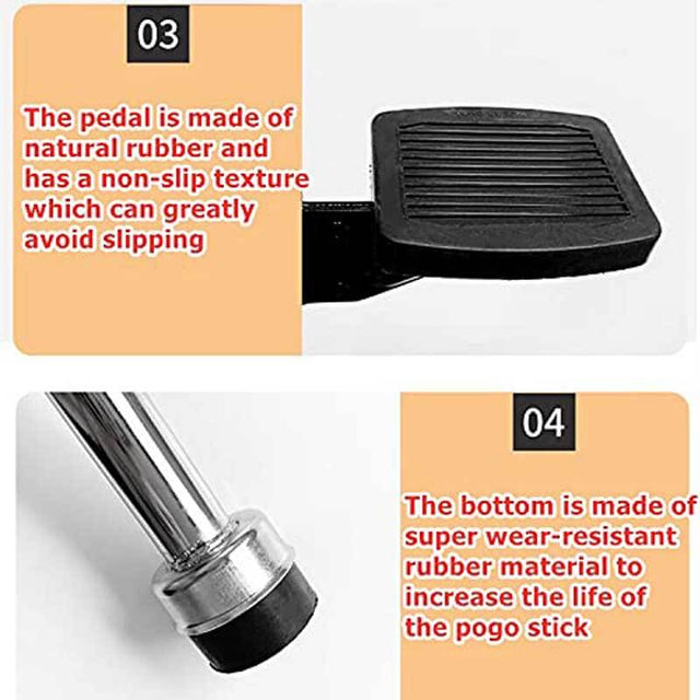 Pogo Stick for Kids Age 9+ Years 80-160 Lbs Pogo Stick for Teens & Light Adults Better Grip and More Durable | Shinymarch