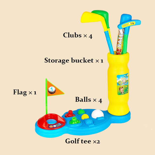 Juego de juguetes de golf