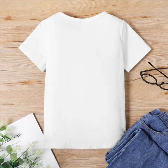 The Earth Day Print White Tee | Shinymarch