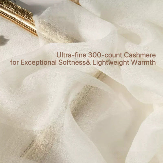 100% Ultra-Fine Cashmere Scarf Shawl – Lightweight Oversized Wrap for Year-Round Elegance | Kalawee