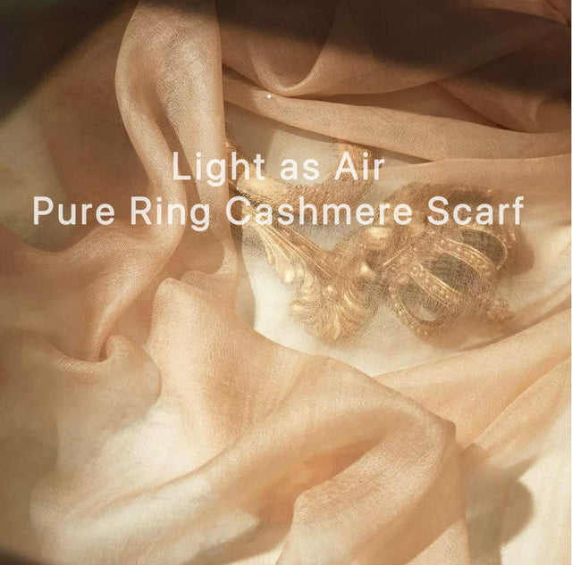 100% Ultra-Fine Cashmere Scarf Shawl – Lightweight Oversized Wrap for Year-Round Elegance | Kalawee