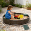 Easy Assembly Children's Round Sandbox