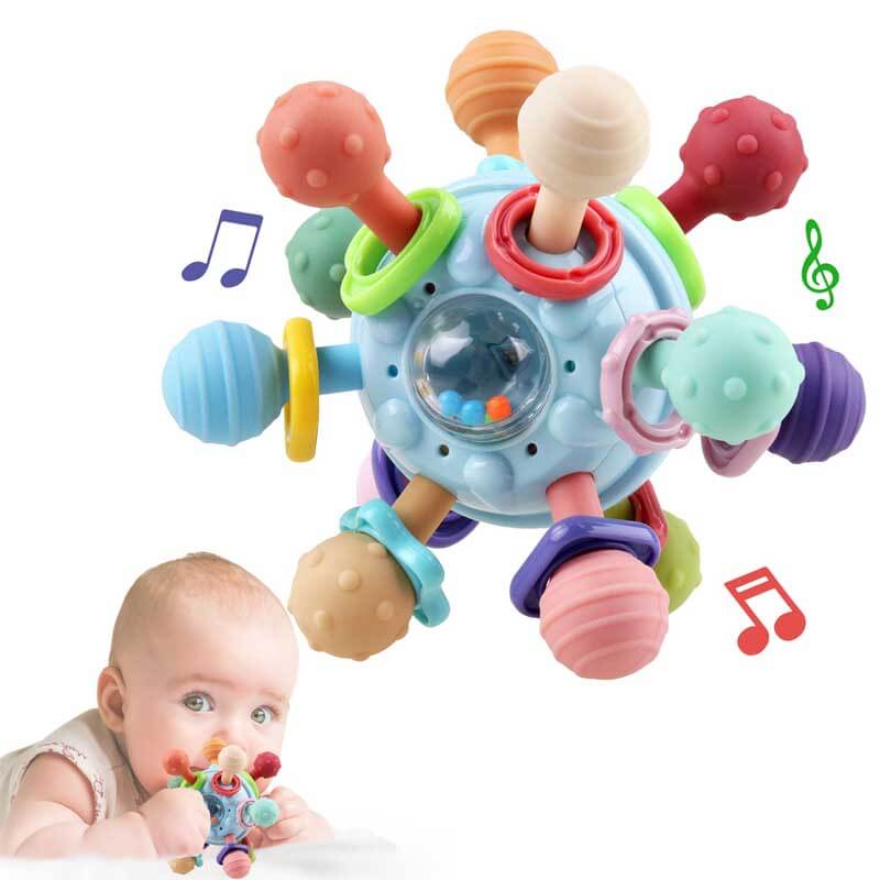 Baby Sensory Teething Toys - Baby Teethers Montessori Toys - Gifts for ...