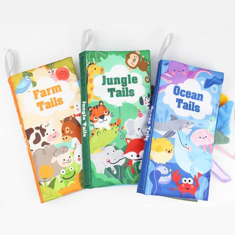 Baby Books 0 6 Months 3PCS Montessori Toys for Babies 0 3 6 9 12 18 Months Infant Newborn Tummy Time Toys Touch Feel Book Learning Sensory Toys Stocking Stuffers for Boys Girls Shinymarch shinymarch.c...