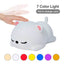 Cute Kids Night Light,Baby Birthday Gifts,Cute Silicone Baby Night Light with Touch Sensor, Portable and USB Rechargeable Nightlight for Children | Shinymarch