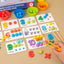 Clip Beads Arithmetic Game