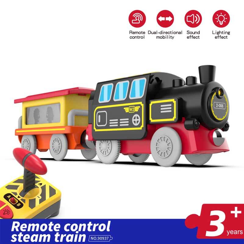 Shinymarch® Remote Control Trains, Train Track Accessories Remote ...