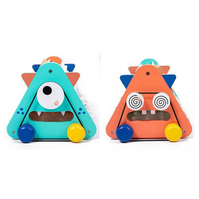 Wooden Triangular Activity Center | Shinymarch