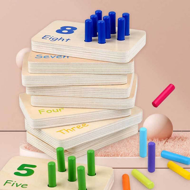 Wooden Magnetic Drawing Board Toy for Toddler,Erasable Writing