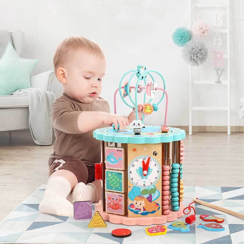 Multi-functional Wooden Toy Center | Shinymarch – shinymarch.com