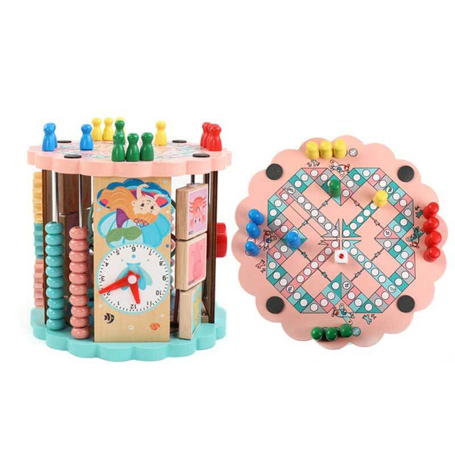 Multi-functional Wooden Toy Center | Shinymarch