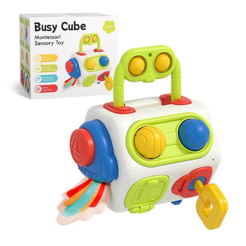 Montessori Early Learning Busy Box for toddlers | Shinymarch ...
