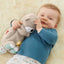Breathing Otter Plush Baby Toy with Sensory Details Music Lights & Rhythmic Breathing Motion | Shinymarch