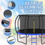 14FT Outdoor Big Trampoline With Inner Safety Enclosure Net, Ladder, PVC Spring Cover Padding, For Kids, Black&Blue Color | Shinymarch