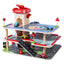 Three-dimensional Wooden Parking Garage Playset | Shinymarch