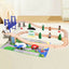 Shinymarch® Wooden Train Track