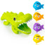 Bath Toys for Toddlers, Bath Water Toys Animal Crocodiles Catch Fish Kids Bathtub Floating Toys Infants Shower Pool Summer Swimming Toy Interactive Fun Bath Time Children Gifts for Boys Girls | Shinymarch