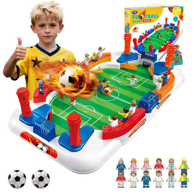 Soccer Board Game for Boys, Mini Football Table Game for Kids, Interactive Soccer Toys with 12 Tiny Fans, Football Games for Home Party, Football Soccer Gifts for 6 7 8 9-12 Year Old Boys | Shinymarch
