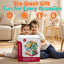 Montessori Musical Busy House Toy for 1 2 3 Year Old Baby Toddlers, Multi-Functional Cube Sensory Large House Set - Learning Educational Activity Toys for Boys Girls Kids Age 18+ Months Birthday Gifts | Shinymarch