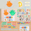 Magnetic Alphabet & Number with Animal-Shaped 2-in-1 ABC & Math Learning Toys for Kids Ages 3-6 | Spelling, Counting, Montessori Preschool Educational Toy with Storage Book | Shinymarch