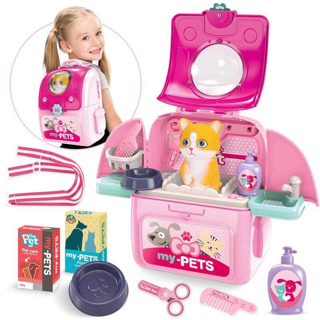 Pet Care Playset for Kids