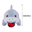 Jeff The Land Shark Plush 9.8" Cute Shark Plushies Toy for Boys Girls Soft Stuffed Animal Pillow Doll Gifts for Fans Kids | Shinymarch