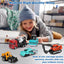 12PCS Metal Pull Back Cars Toy for Kids, Toy Cars for Kids, Trucks Toy Vehicles Set for Toddlers, Party Favors for Toddler Toys,Educational Play, Birthday Gift for Boys Girls | Shinymarch