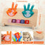 Montessori Toys for 3-5 Year Old, Double-Sided Educational Learning Math manipulatives Number Counting Blocks Toys for Kids, Preschool Math Games for Toddlers 3 4 5 Year Old, Boys Girls Birthday Gifts | Shinymarch