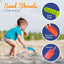 Novelty Sand Shovel for Kids Bulk, 24 Pack Heavy Duty Plastic Beach Shovels - for Planting, Toddler Digging & Garden Tool, Sandbox Toys, End of Year Student Gifts from Teacher | Shinymarch