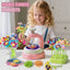Fabric Flower Bouquets Toys, DIY Craft Kits Toys for Kids - Flowers Market Toy, Build Your Flower Bouquet, Arts & Crafts for 4 5 6 7 8 Year Toddler Girl, Educational Activity Preschool B-Day Gifts | Shinymarch