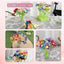 Fabric Flower Bouquets Toys, DIY Craft Kits Toys for Kids - Flowers Market Toy, Build Your Flower Bouquet, Arts & Crafts for 4 5 6 7 8 Year Toddler Girl, Educational Activity Preschool B-Day Gifts | Shinymarch